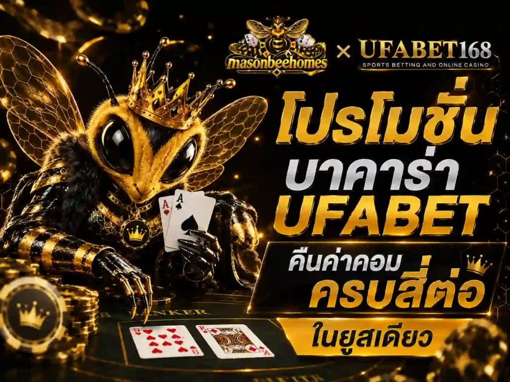 โปรโมชั่นบาคาร่า UFABET คืนค่าคอม ครบสี่ต่อในยูสเดียว